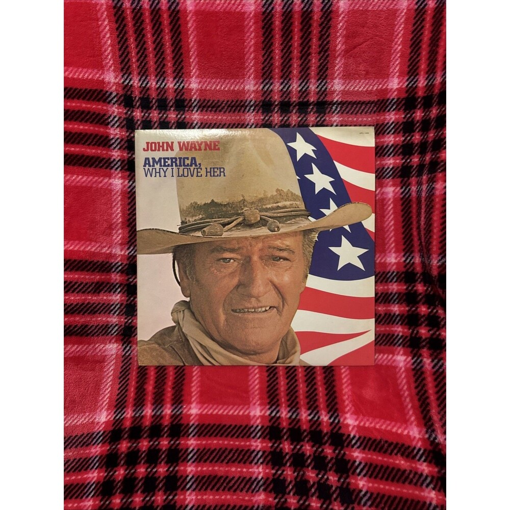 John Wayne America, Why I Love Her On Rca Victor Vinyl AFLI 3484 Stereo 1973